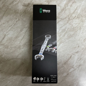 베라 Wera 조커 6000 콤비네이션 기어 렌치 세트