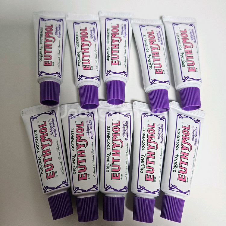 유시몰 화이트닝 퍼플 코렉터 치약 20g x 10--2