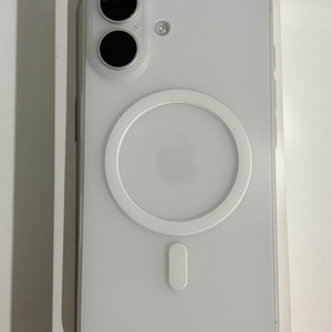 아이폰 16 화이트 256GB(SS급)