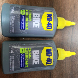 WD40 고급 자전거 건식 체인오일 윤활유(118ml)