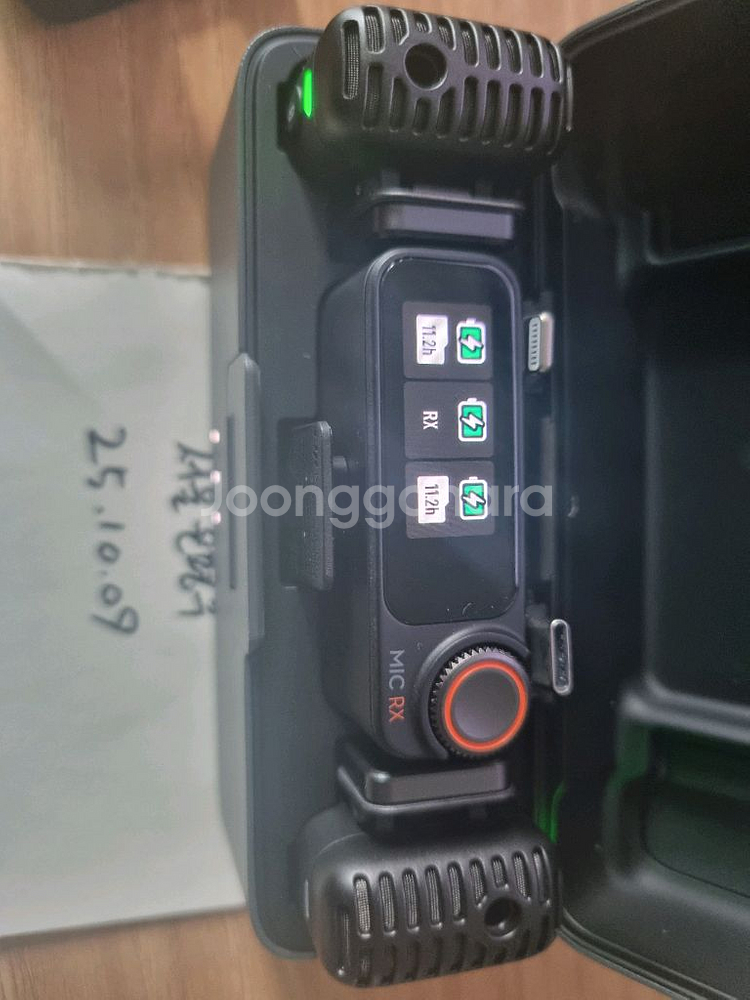 dji mic2 팝니다(라발리에 마이크 1개 포함)--7
