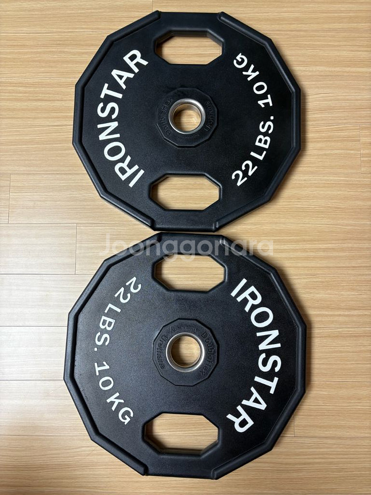 아이언스타 원판 12각 10kg 1세트(2개)--0