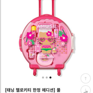 어뮤즈 태닝키티 라지캐리어 쿨세트(키링 포함)