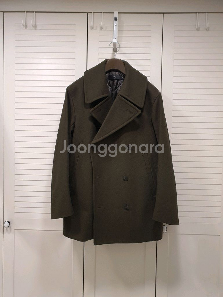 유니클로 질샌더 오버사이즈 피코트 M--8