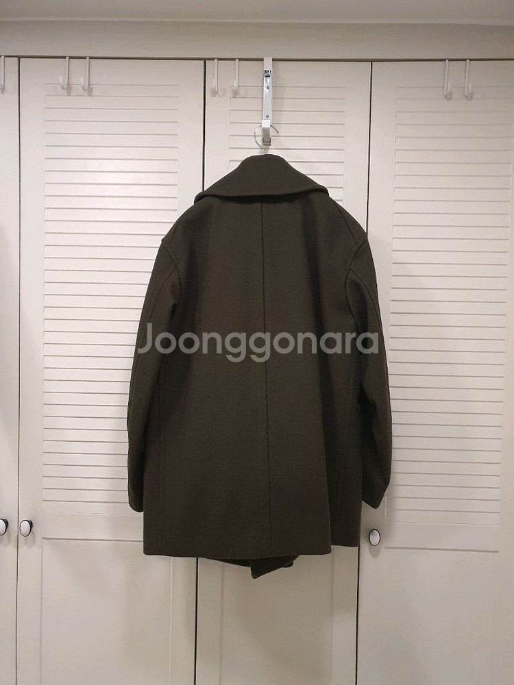 유니클로 질샌더 오버사이즈 피코트 M--10