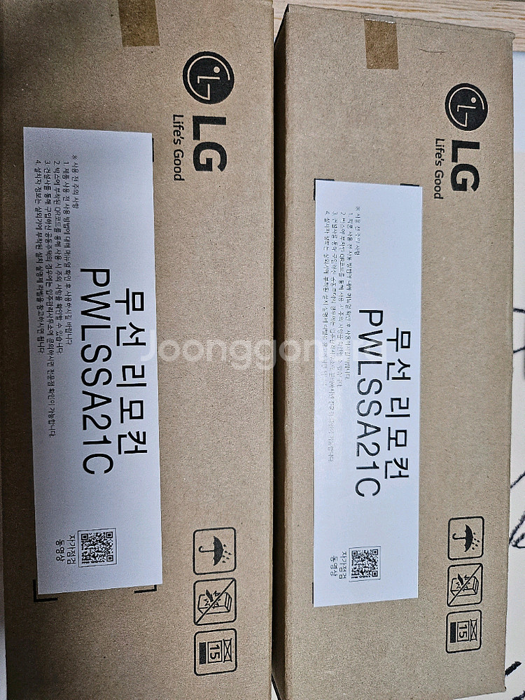 LG 에어컨 리모컨 PWLSSA21C 새상품--0
