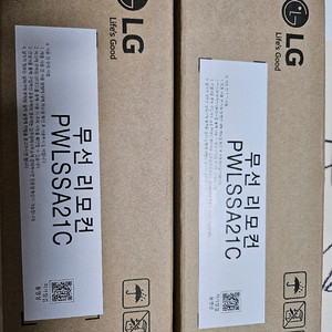 LG 에어컨 리모컨 PWLSSA21C 새상품