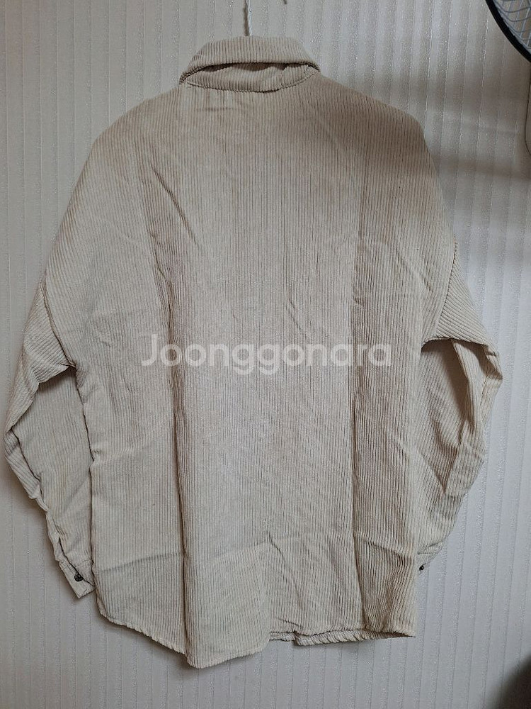 새상품 코듀로이 남방--1