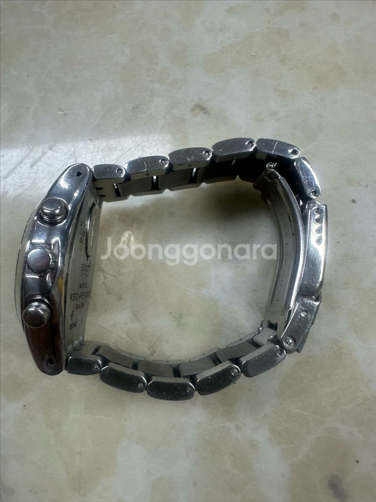 빈티지 스와치 아이러니 크로노그래프 시계 팝니다--3