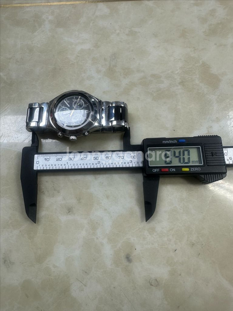 빈티지 스와치 아이러니 크로노그래프 시계 팝니다--9