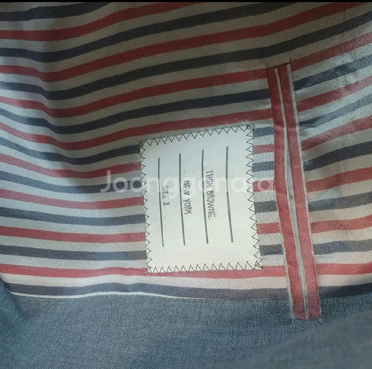 톰브라운 봄,가을 코트--2