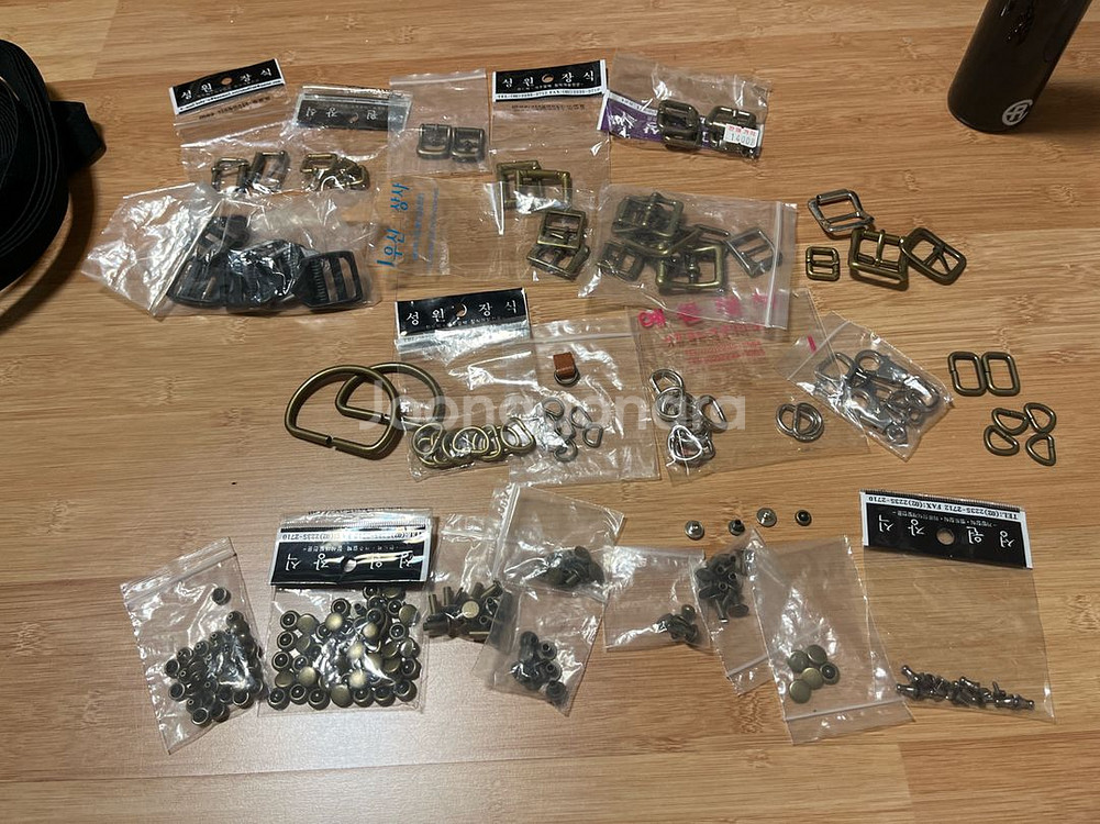 가죽공예 가방 빈티지 금속 장식 부자재--0
