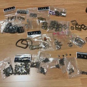 가죽공예 가방 빈티지 금속 장식 부자재