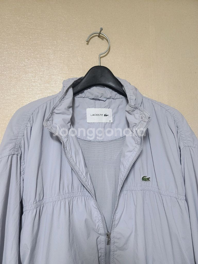 라코스테 숏기장 바람막이 점퍼--1