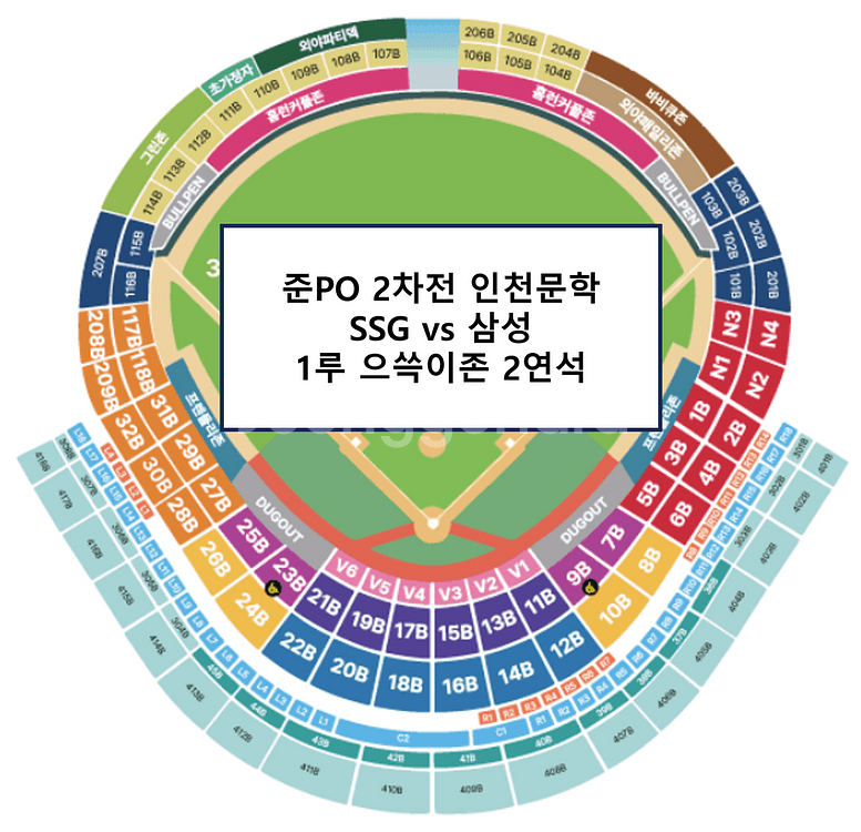 준PO 2차전 10/11(토) 으쓱이존 2연석 7만--0