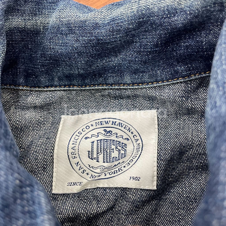 여성 제이프레스 데님자켓--1