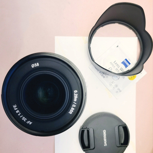 단렌즈 2개 35mm f1.8 렌즈 35 소니 삼양