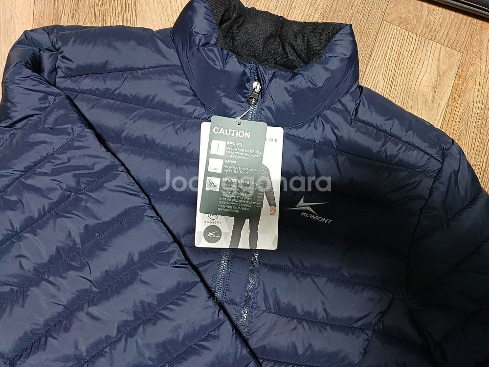 KOMONT 웰론 경량 패딩점퍼 새것 L(100)사이즈--2