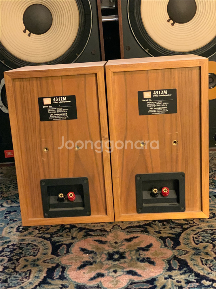 JBl 4312M 컴팩트 모니터 스피커--5