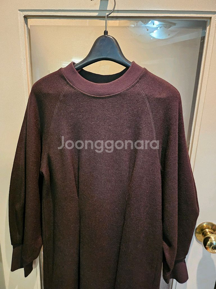 보브 모직 미디원피스 55--1