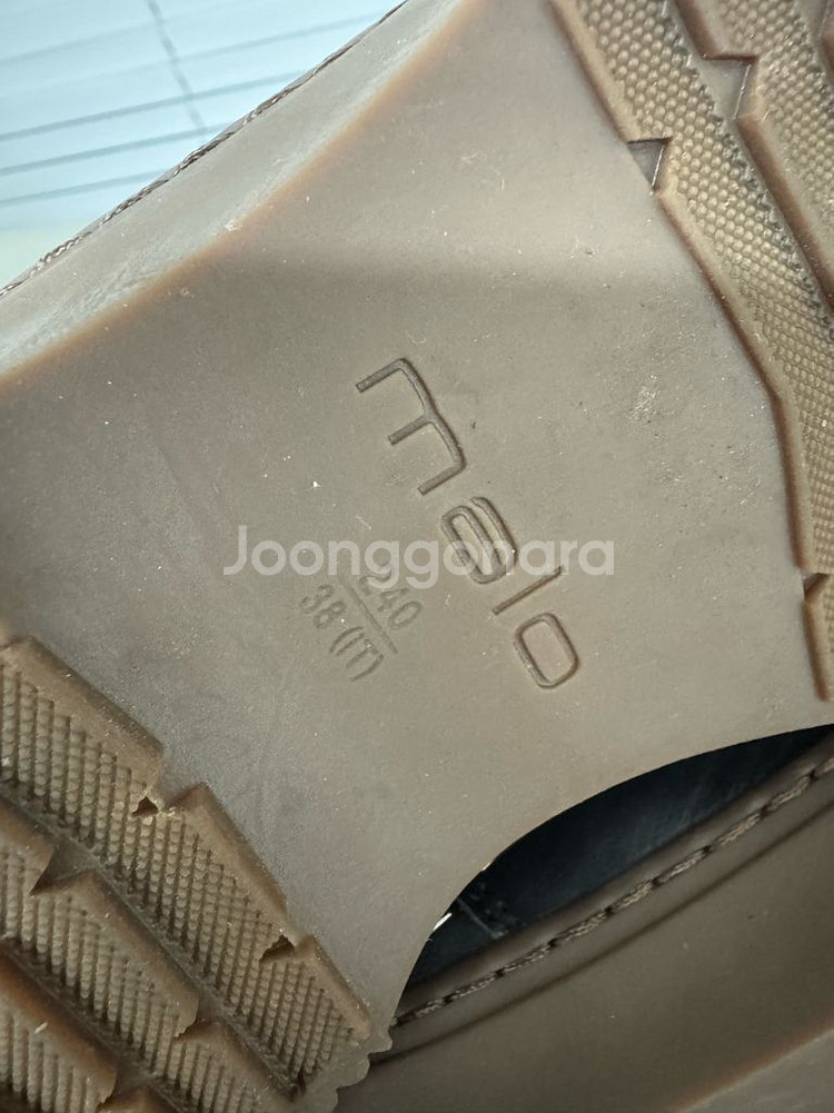 말로 malo 이태리 가죽 첼시 부츠--5