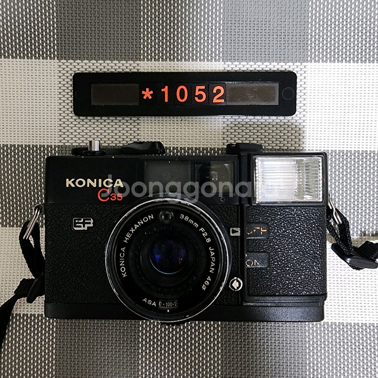 코니카 C 35 EF 필름카메라--0