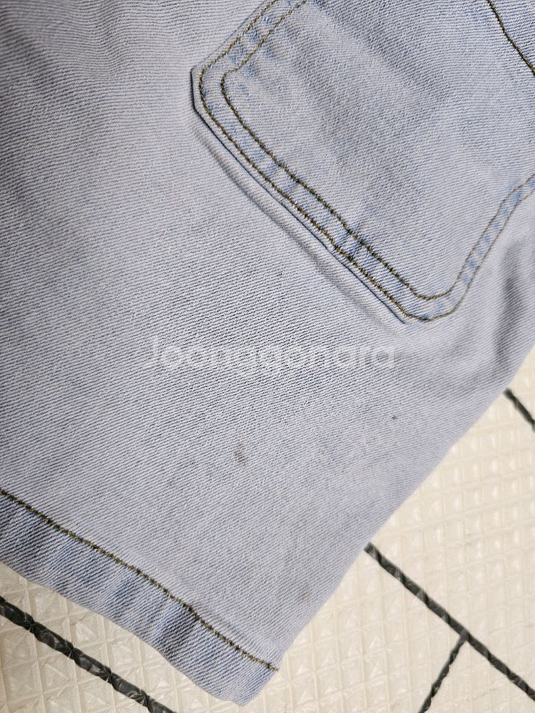 미미언니 청 반바지 xxl 2벌 일괄 8~10세--4