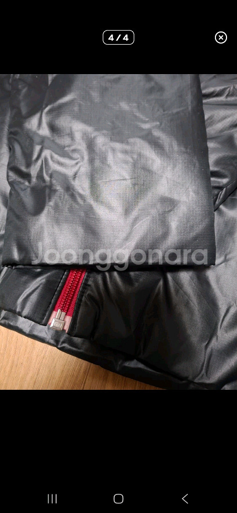 [아디다스]블랙 아우터 남성 L 사이즈(미착용,컨디션상--2