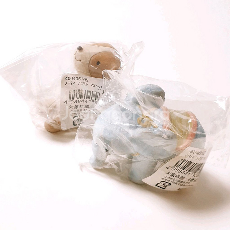 [새제품] 일본 동물 도자기 장식 인형 2개--1