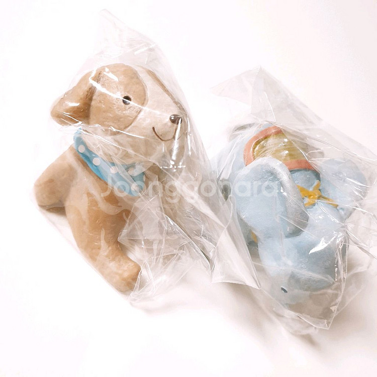 [새제품] 일본 동물 도자기 장식 인형 2개--3