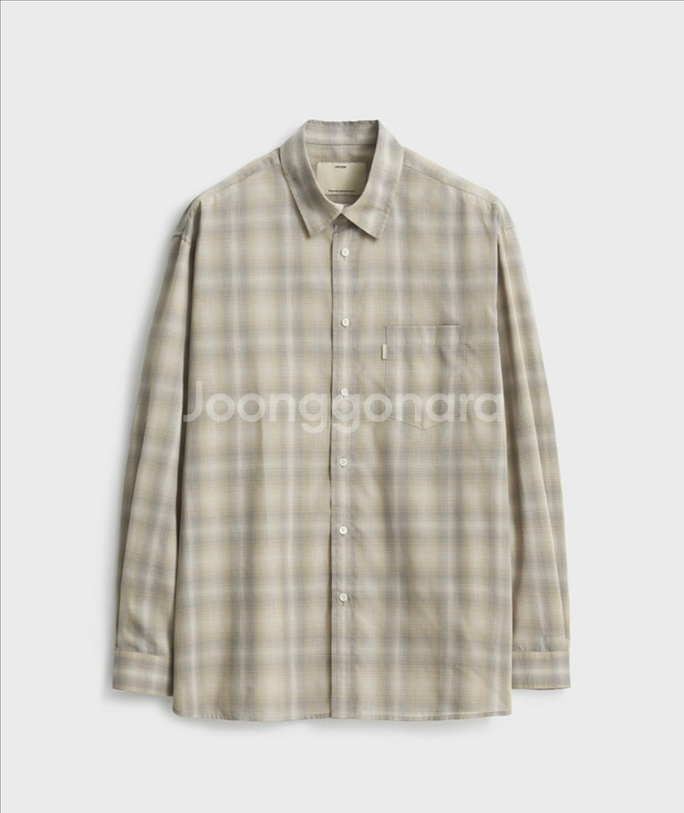 포터리 컴포트 셔츠 체크--0