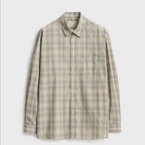 포터리 컴포트 셔츠 체크