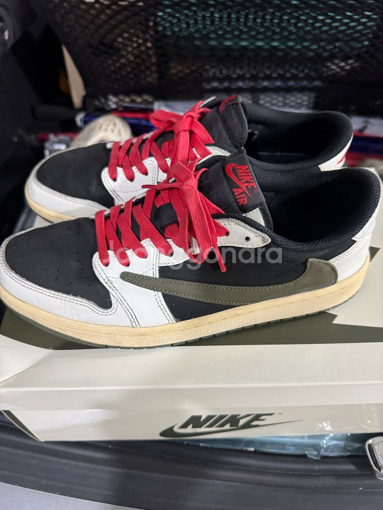 급처 280 나이키 조던 트레비스 스캇 올리브--0