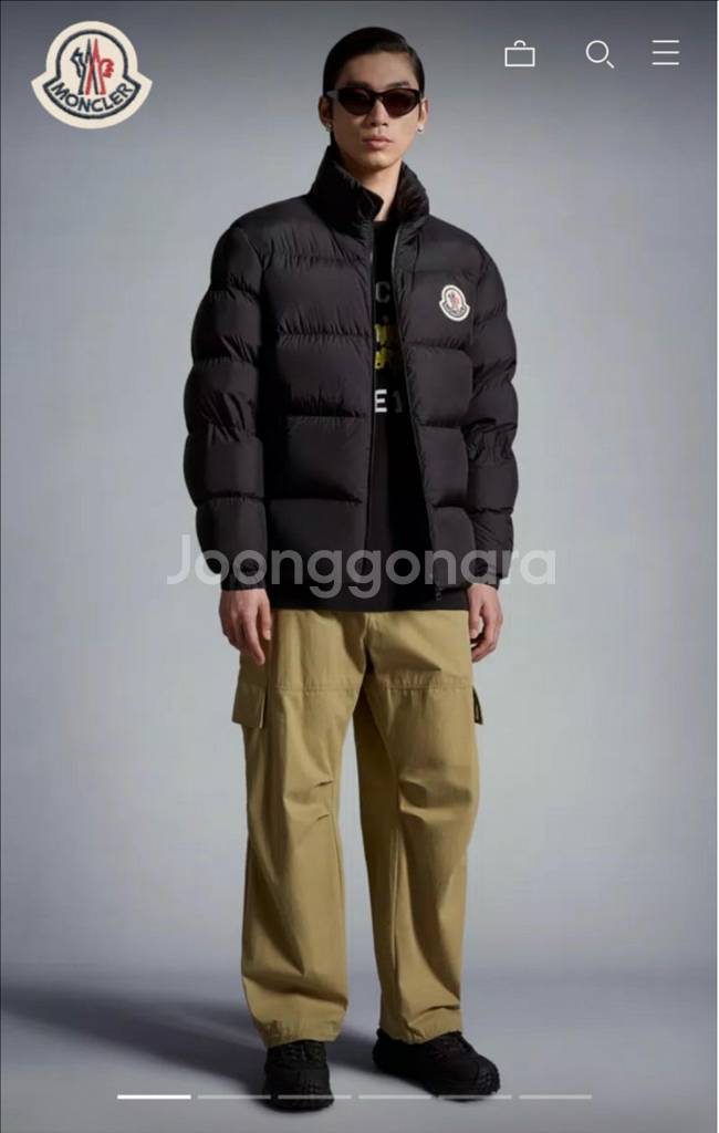 [5] 몽클레어 CITALA 시탈라 남성 패딩 블랙--8