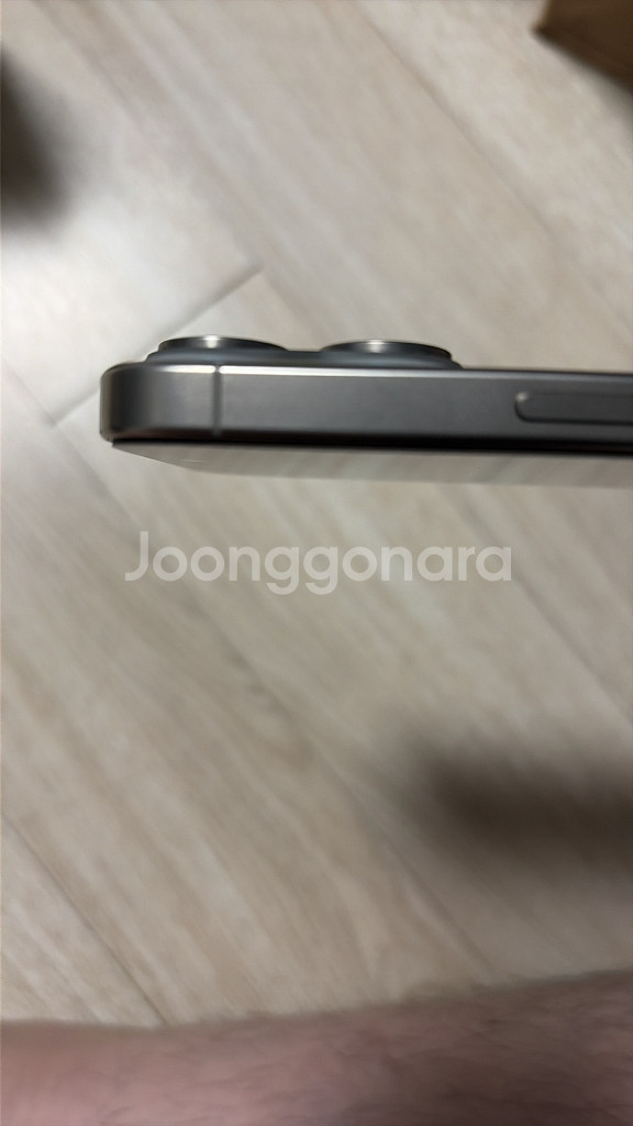 아이폰 15pro 256GB 내츄럴 티타늄--6