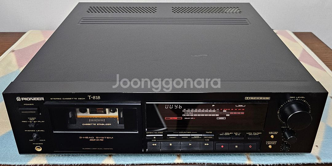 파이오니아 카세트 데크 T-818--1