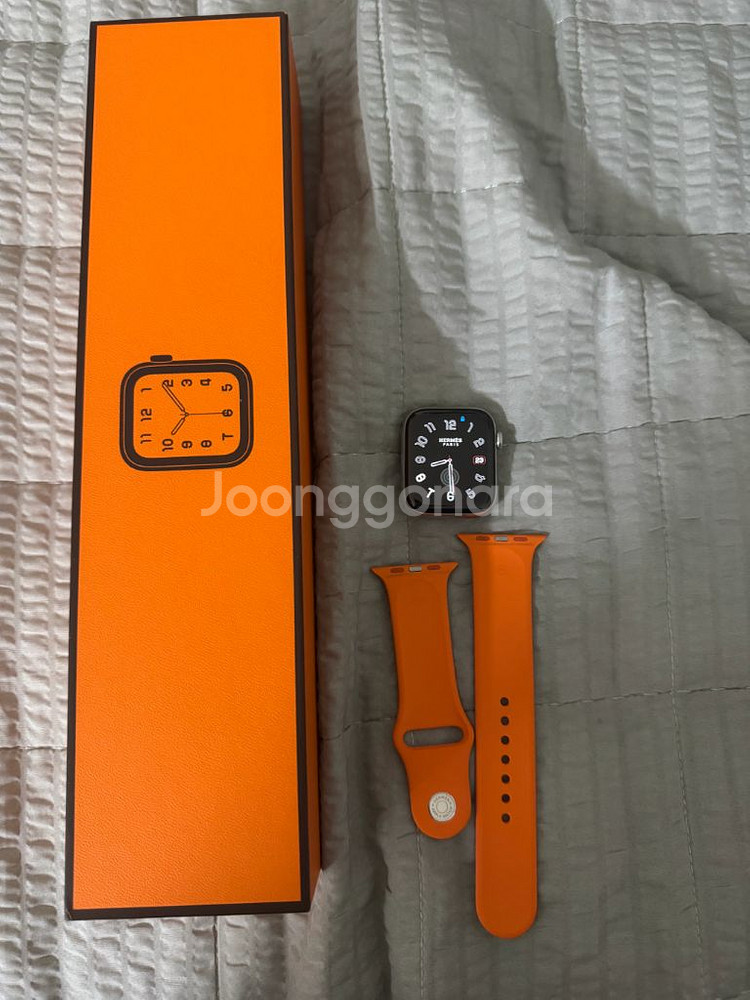 애플워치6 44mm 에르메스 본품+충전선--0