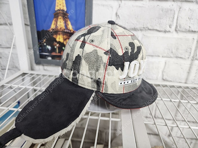 희귀템/ 바이탈블루 숏챙 귀달이 키즈 라이딩 겨울모자--2