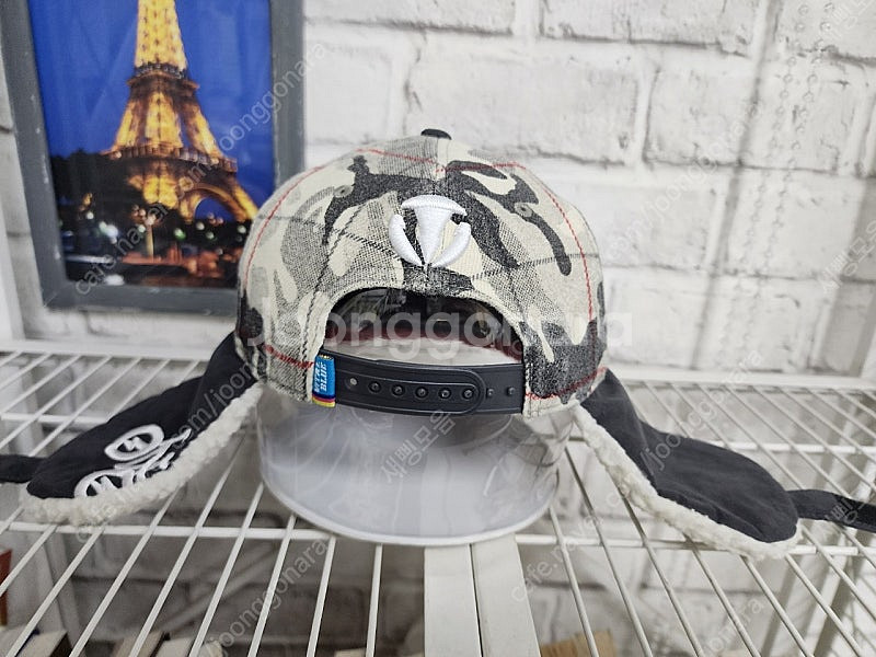 희귀템/ 바이탈블루 숏챙 귀달이 키즈 라이딩 겨울모자--3