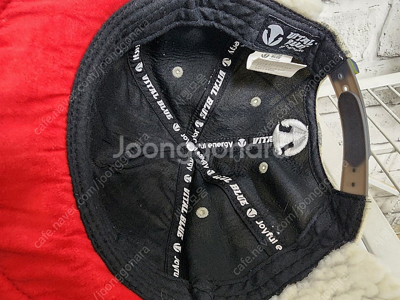 희귀템/ 바이탈블루 숏챙 귀달이 키즈 라이딩 겨울모자--7