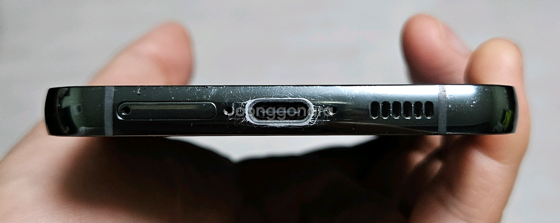 갤럭시 S23플러스 그린 256GB 싸게 팝니다.--3