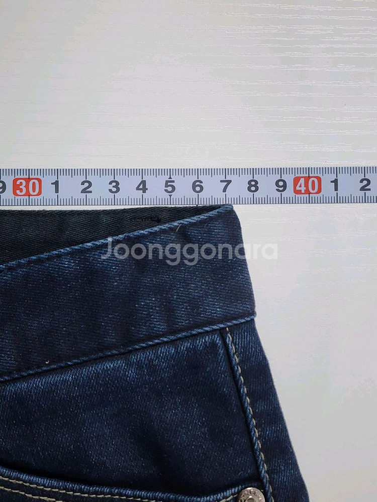 +무료배송+보그너 골프 기모 데님 팬츠(미사용)--3