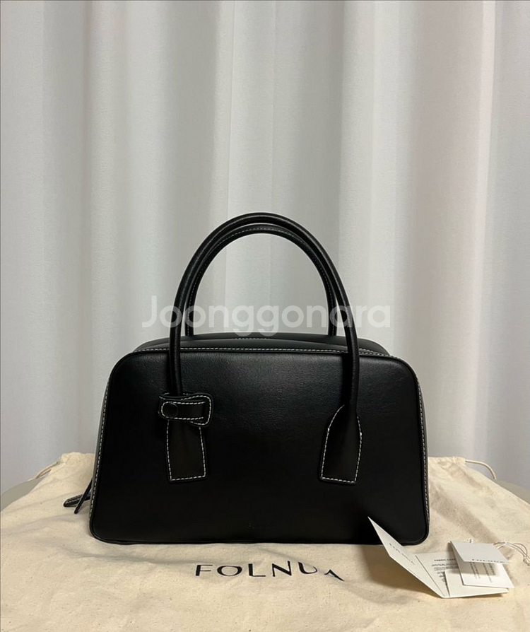 폴뉴아 파운드 백 블랙 스티치(새상품, 가격 인하X)--0