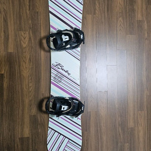 초보용 보드데크 144cm, 바인딩