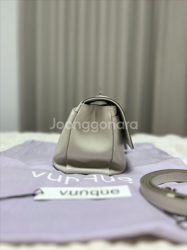 분크 바게트 숄더 스몰 라이트베이지(가격 인하X)--4