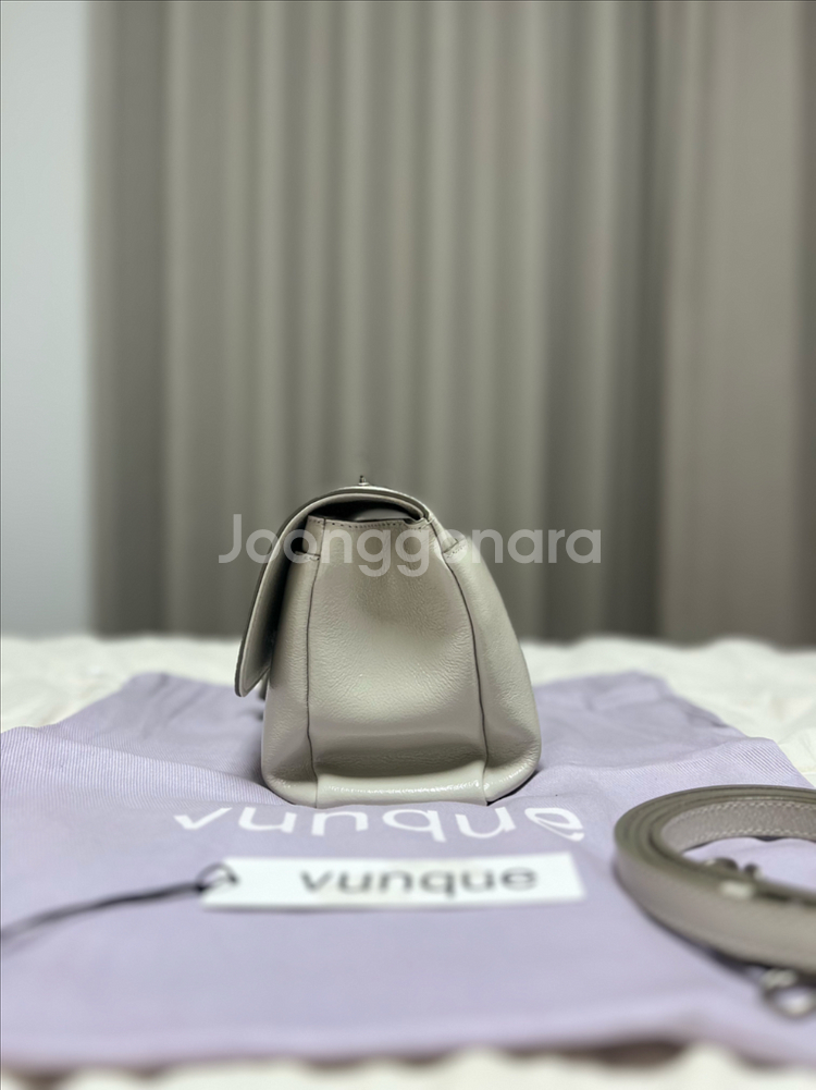 분크 바게트 숄더 스몰 라이트베이지(가격 인하X)--3