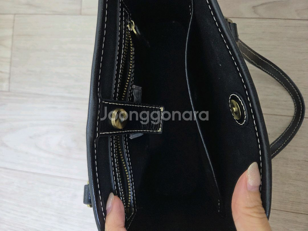 폴뉴아 버로우백 미니 블랙--4