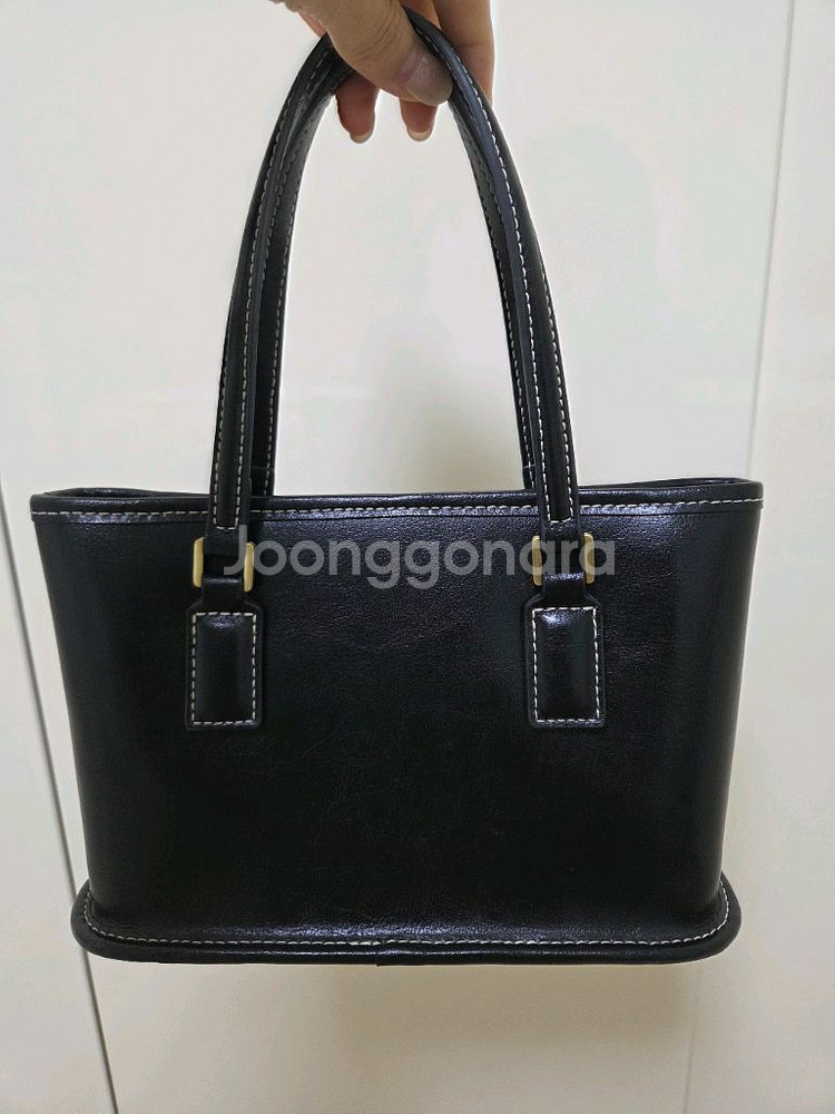 폴뉴아 버로우백 미니 블랙--1