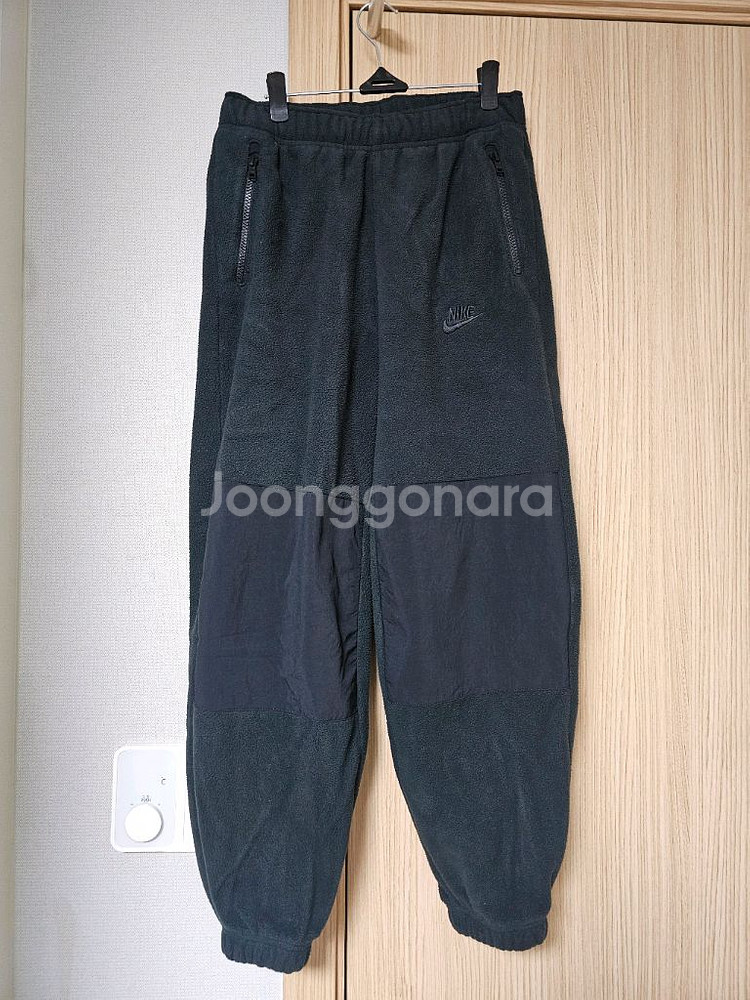 나이키 플리스 우븐패치 조거 팬츠 후리스--0