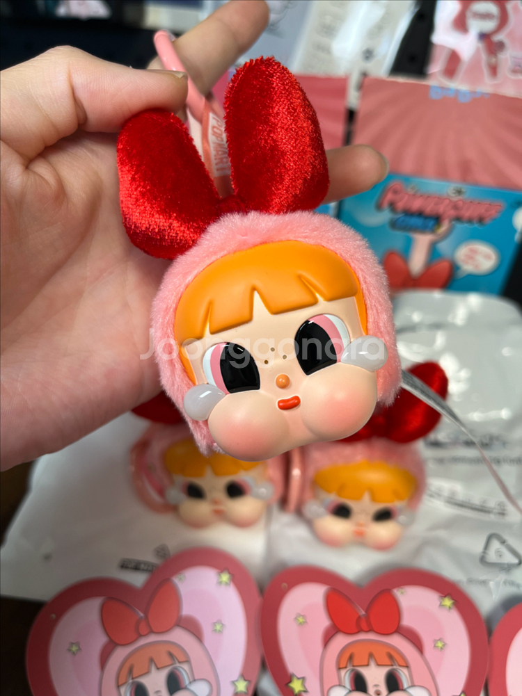 팝마트 크라이베이비 파워퍼프걸 키링--0